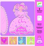 Okładka książki Zestaw szablonów - Księżniczki