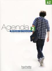 Agenda 2 podr.+ DVD-ROM  HACHETTE. Autor: David Baglieto, Bruno Girardeau, Mistichelli Marion. Dadada.pl Okładka książki Agenda 2 podr.+ DVD-ROM  HACHETTE
