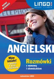 Angielski. Rozmówki z wymową i słowniczkiem. Autor: Szymczak-Deptuła Agnieszka. Dadada.pl Okładka książki Angielski. Rozmówki z wymową i słowniczkiem