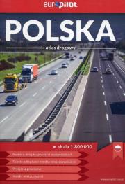 Okładka książki Atlas drogowy - Polska mini 1:800 000 EuroPilot