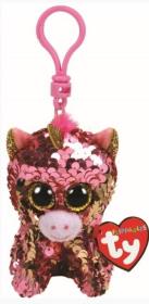Opakowanie Beanie Boos Sunset - Koralowy Jednorożec brelok