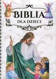 Okładka książki Biblia dla dzieci - zielona szata