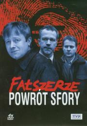 Fałszerze - powrót sfory. Autor: Wojciech Wójcik. Dadada.pl Okładka książki Fałszerze - powrót sfory