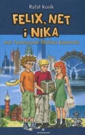 Felix, Net i Nika oraz Pułapka Nieśmiertelności. Autor: Kosik Rafał. Dadada.pl Okładka książki Felix, Net i Nika oraz Pułapka Nieśmiertelności