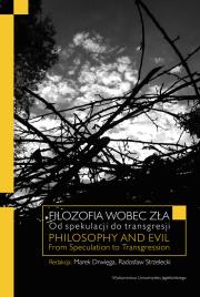 Okładka książki Filozofia wobec zła. Od spekulacji do transgresji