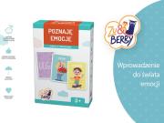 Opakowanie GRA POZNAJĘ EMOCJE KARTY Z OBRAZKAMI ZU&BERRY