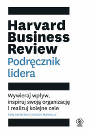 Okładka książki Harvard Business Review. Podręcznik lidera