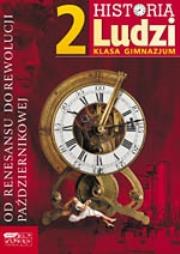Historia ludzi. II klasa gimnazjum. Autor: Grzegorz J. Korwin-Szymanowski. Dadada.pl Okładka książki Historia ludzi. II klasa gimnazjum