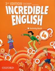 Incredible English  2E 4 AB OXFORD. Autor: Morgan Mary Slattery, Morgan Michaela, Phillips Sarah. Dadada.pl Okładka książki Incredible English  2E 4 AB OXFORD