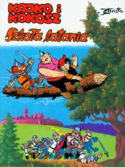 Kajko i Kokosz - Szkoła latania. Autor: Janusz Christa. Dadada.pl Okładka książki Kajko i Kokosz - Szkoła latania