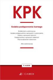 KODEKS POSTĘPOWANIA KARNEGO ORAZ USTAWY TOWARZYSZĄCE WYD. 6. Autor: Opracowanie zbiorowe. Dadada.pl Okładka książki KODEKS POSTĘPOWANIA KARNEGO ORAZ USTAWY TOWARZYSZĄCE WYD. 6