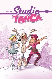 Komiksy są super! Studio Tańca T.3. Autor: BERTRAND ESCAICH. Dadada.pl Okładka książki Komiksy są super! Studio Tańca T.3