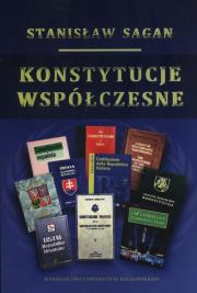 Konstytucje współczesne. Autor: Sagan Stanisław. Dadada.pl Okładka książki Konstytucje współczesne