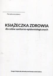 Okładka książki Książeczka zdrowia do celów sanitarno-epidemiologicznych