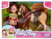 Opakowanie Lalka 10cm z koniem