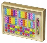 Opakowanie Literkowy zestaw koralików TREFL