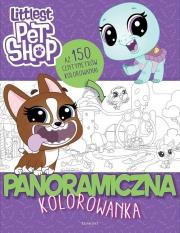 Okładka książki Littlest Pet Shop. Panoramiczna kolorowanka