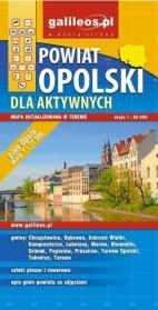 Okładka książki Mapa dla aktywnych - Powiat opolski