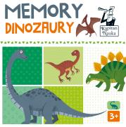 Memory Dinozaury. Autor: Opracowanie zbiorowe. Dadada.pl Okładka książki Memory Dinozaury