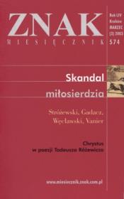 Okładka książki Miesięcznik ZNAK.  Numer 572