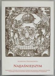 Okładka książki Najjaśniejszym katalog starodruków