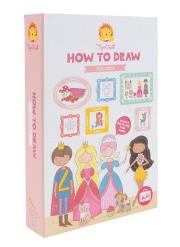 Opakowanie Nauka rysowania - motyw dziewczęcy