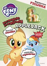 Niezwykłe przygody Applejack. Autor: Adrianna Zabrzewska. Dadada.pl Okładka książki Niezwykłe przygody Applejack