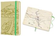 Opakowanie Notes linia Władca Pierścieni zielony MOLESKINE