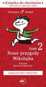 Okładka książki Nowe przygody Mikołajka. Tom 2. Książka audio CD MP3 - Audiobook