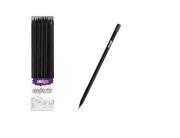 Opakowanie Ołówek z czarnego drewna z gumką hb op.36 szt.