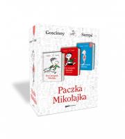 Pakiet. Paczka Mikołajka. Autor: René Goscinny, Sempe Jean-Jacques. Dadada.pl Okładka książki Pakiet. Paczka Mikołajka