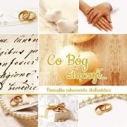 Pamiątka ślubna - co Bóg złączył.... Autor:   Praca zbiorowa. Dadada.pl Okładka książki Pamiątka ślubna - co Bóg złączył...