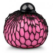 Opakowanie Perłowy gniotek w siatce 7cm różowy