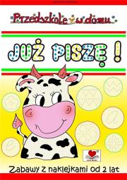 Pezedszkole w domu. Już piszę!. Autor: Wileńska Agnieszka. Dadada.pl Okładka książki Pezedszkole w domu. Już piszę!