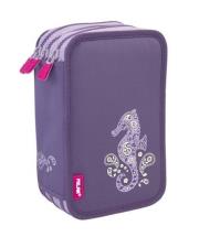 Piórnik 3 poz. z wyprawką Drops fioletowy MILAN. Wydawca: MILAN. Dadada.pl Opakowanie Piórnik 3 poz. z wyprawką Drops fioletowy MILAN