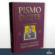 Pismo Święte Starego i Nowego Testamentu. Autor: ks. bp. Romaniuk Kazimierz. Dadada.pl Okładka książki Pismo Święte Starego i Nowego Testamentu