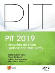 Okładka książki PIT 2019 komentarz do zmian