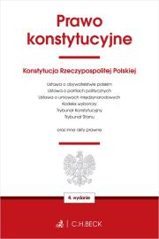PRAWO KONSTYTUCYJNE ORAZ USTAWY TOWARZYSZĄCE WYD. 4. Autor: Opracowanie zbiorowe. Dadada.pl Okładka książki PRAWO KONSTYTUCYJNE ORAZ USTAWY TOWARZYSZĄCE WYD. 4