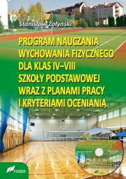Program nauczania WF dla kl. IV-VIII SP + CD w.2. Autor: Żołyński Stanisław. Dadada.pl Okładka książki Program nauczania WF dla kl. IV-VIII SP + CD w.2