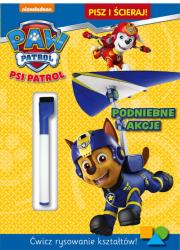Okładka książki Psi Patrol Pisz i ścieraj Podniebne akcje