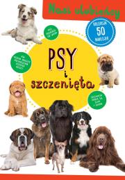 Psy i szczenięta. Autor: Opracowanie zbiorowe. Dadada.pl Okładka książki Psy i szczenięta