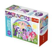 Opakowanie Puzzle 20 miniMaxi Wesoły dzień kucyków 3 TREFL