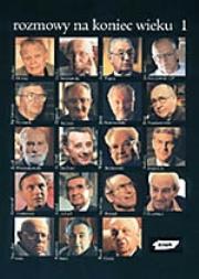 Rozmowy na koniec wieku I. Autor: Janowska Katarzyna, Mucharski Piotr. Dadada.pl Okładka książki Rozmowy na koniec wieku I