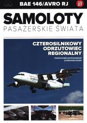 Okładka książki Samoloty pasażerskie świata T.27 BAE 146/Avro RJ