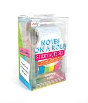 Opakowanie Samoprzylepne notatki na rolce - zestaw neonowy