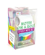 Opakowanie Samoprzylepne notatki na rolce - zestaw tęczowy