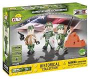 Opakowanie Small Army Amerykanie - 3 figurki z akcesoriami