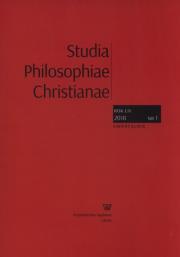 Opakowanie Studia Philosophiae Christianae 1/2018