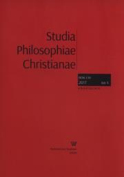 Opakowanie Studia Philosophiae Christianae 4/2017