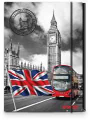 Okładka książki Teczka A4 z gumką My City STREET